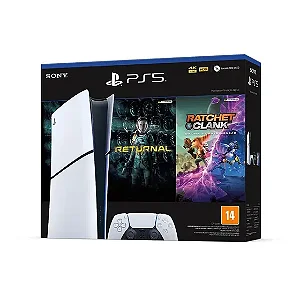 Console PlayStation 5 Slim Edição Digital - Bundle Ratchet & Clank e Returnal- PS5