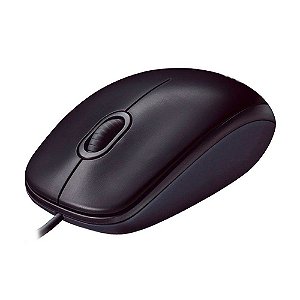 Mouse Logitech M90 1000dpi Preto com fio