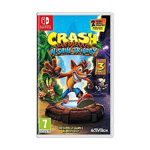 Jogo Crash Bandicoot N. Sane Trilogy - Switch
