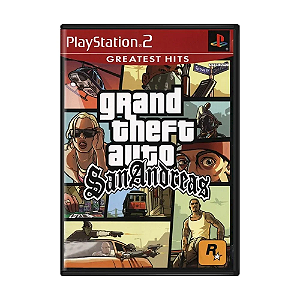 Jogo Grand Theft Auto: San Andreas (GTA SA) - PS2