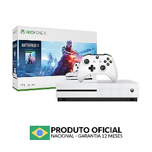 Console Xbox One S 1TB (Pacote Battlefield V) - Microsoft