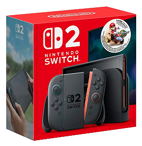 Bundle Nintendo Switch 2 + Mario Kart World (cópia digital) (PRÉ-VENDA) - 1º LOTE