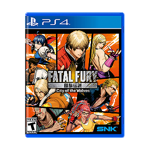 Jogo Fatal Fury City Of The Wolves - PS4