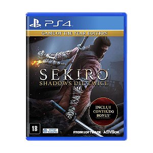Jogo Sekiro: Shadows Die Twice - PS4