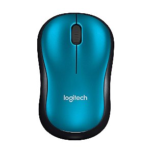 Mouse Logitech M185 Azul sem fio
