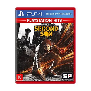 Jogo inFAMOUS: Second Son (PlayStation Hits) - PS4 - Mídia Física
