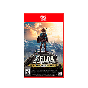 Jogo The Legend of Zelda: Breath of the Wild - Nintendo Switch 2 Edition - Mídia Física