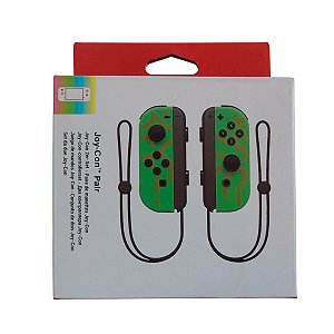 Controle Nintendo Joy-Con (Esquerdo e Direito) Verde e Dourado - Switch