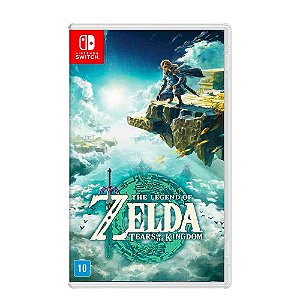 Jogo The Legend Of Zelda Tears Of The Kingdom - Nintendo Switch - Mídia Física