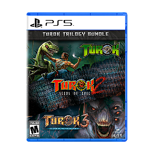 Jogo Turok Trilogy Bundle - PS5 - Mídia Física