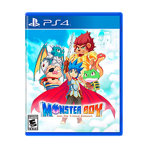 Jogo Monster Boy and the Cursed Kingdom - PS4 - Mídia Física