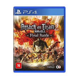 Jogo Attack on Titan 2: Final Battle - PS4