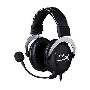 Headset Gamer HyperX Cloud X 7.1 Preto e Branco com fio - PC e Xbox One