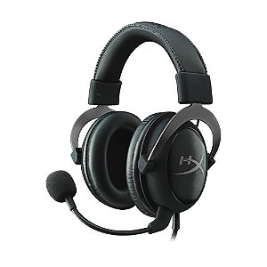 Headset Gamer HyperX Cloud II 7.1 Gun Metal com fio - Multiplataforma