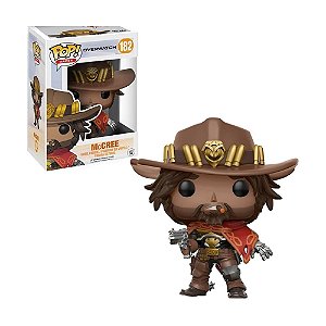 Boneco McCree 182 Overwatch - Funko Pop!