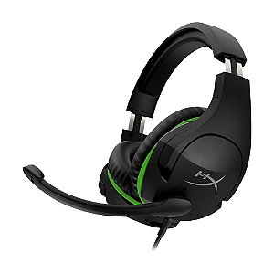 Headset Gamer HyperX CloudX Stinger Preto e Verde com fio - Xbox One