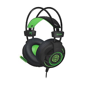 Headset Gamer Hoopson Bruiser DG28G LED com fio - PC