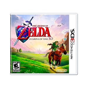 Jogo The Legend of Zelda: Ocarina of Time 3D - 3DS