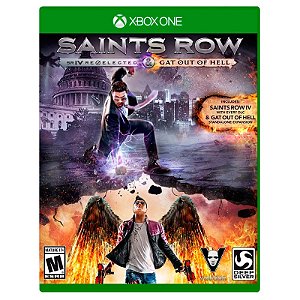 Jogo Saints Row IV: Re-Elected & Gat Out of Hell - Xbox One - Mídia Física