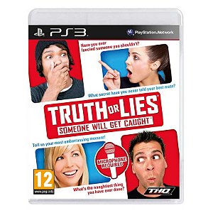 Jogo Truth or Lies - PS3