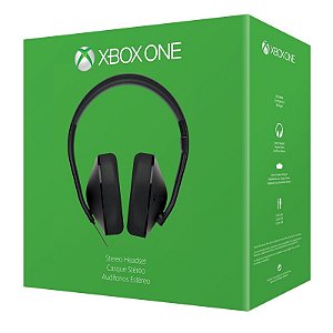 Super Headset Stereo Microsoft + Adaptador - Xbox One