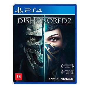 Jogo Dishonored 2 - PS4 - Mídia Física