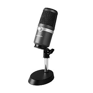 Microfone Condensador Profissional USB AVerMedia AM310 Preto - PC e Mac