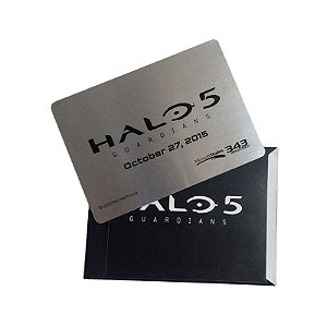 Cartão Colecionável Microsoft Halo 5: Guardians