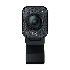 Webcam Full HD Logitech StreamCam Plus com Microfone Integrado, 1080p, 60fps, USB, Tripé Incluso - 960-001280
