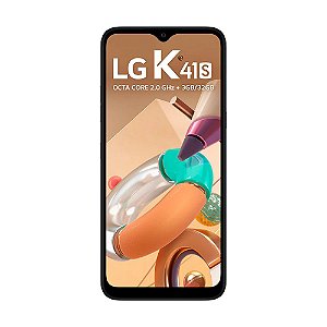 Smartphone LG K41S 32GB 13MP Tela 6,5" Titanium
