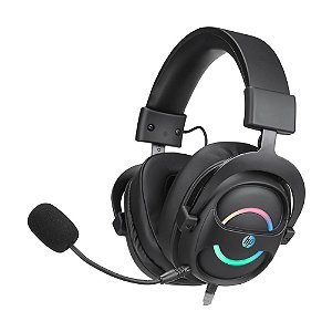 Headset Gamer HP DHE-8006 7.1 RGB com fio - PC