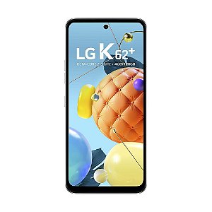 Smartphone LG K62+ 128GB 48MP Tela 6.6" Branco