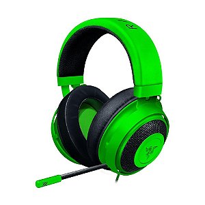 Headset Gamer Razer Kraken 7.1 Green com fio - Multiplataforma