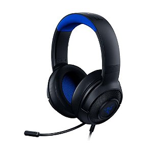 Headset Gamer Razer Kraken X for Console 7.1 Blue com fio - Multiplataforma