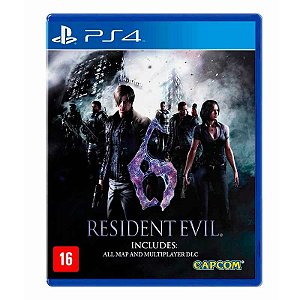 Jogo Resident Evil 6 - PS4