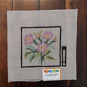 Tela para Bordar – Flores Rosas 1075