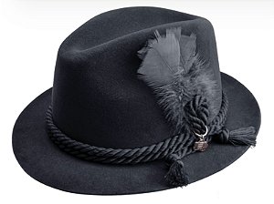 Chapéu Aveludado Marcatto Preto