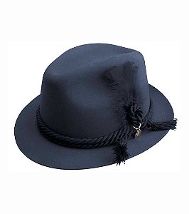 Chapéu Aveludado Marcatto Azul Night
