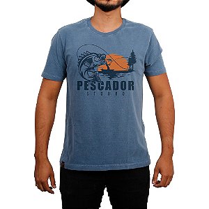 Camiseta Stouro Estonada Pescador - Azul