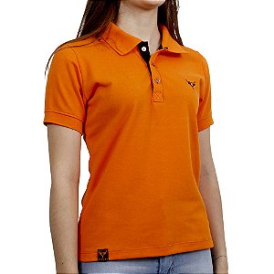 Polo Stouro Feminina - Laranja