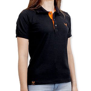 Polo Stouro Feminina - Preto