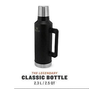 Garrafa de Café Térmica Classic Stanley - 2.3L Black