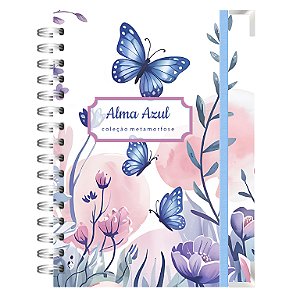 Planner Permanente Alma Azul - Coleção Metamorfose