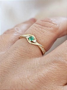 Anel ALINE em Ouro 18K REF.30