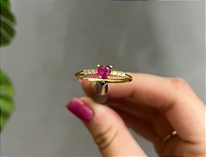 Anel KATITA em Prata 925 com revestimento em Ouro 18K REF.11