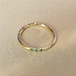 Anel MARIA memórias em Ouro 18K REF.26