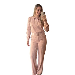 Conjunto Pantalona + Blusa Catarina