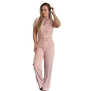 Conjunto Pantalona + Blusa Isis Plus Size