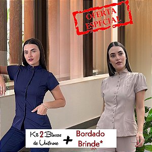 Kit 2 Casaquetos Uniforme