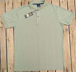 Camiseta gola polo verde  Tecido 50% algodão e 50 % poliéster